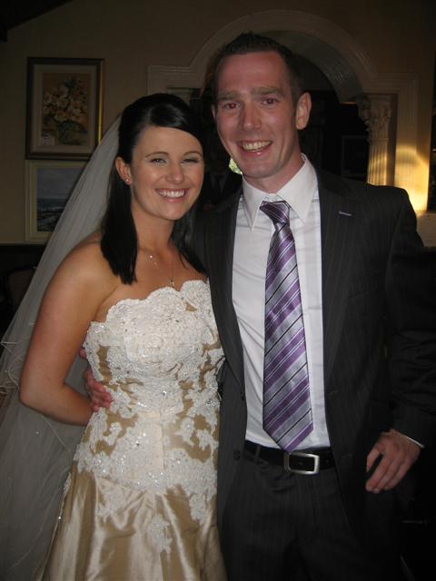 Me and the beautiful bride