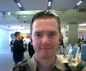 Me in the Londn Apple Store